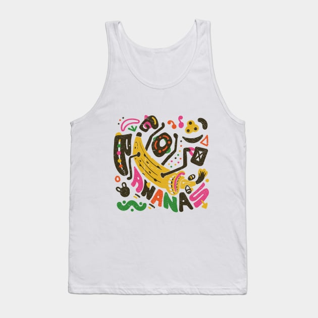 Go Bananas Tank Top by GreissDesign